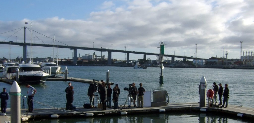 City Homicide, featuring an actor playing dead for many hours in the cold! © MIAA